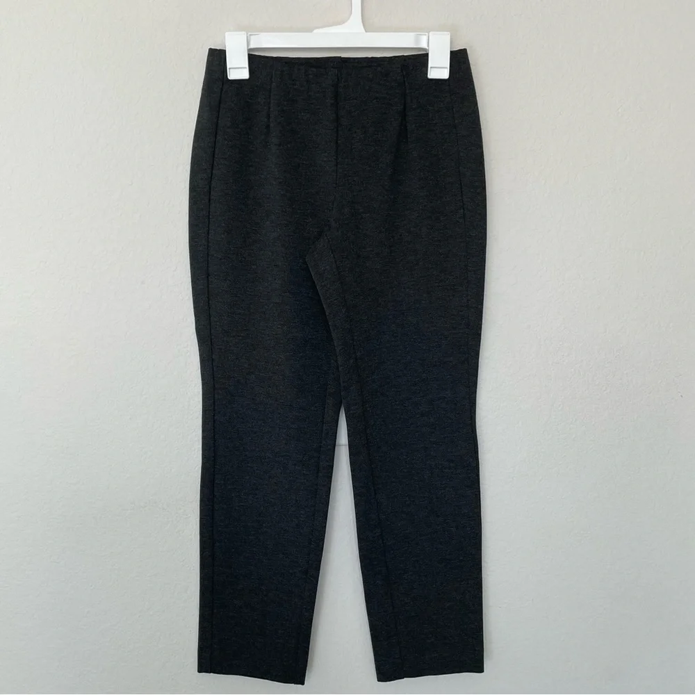 J. Jill Ponte Slim Leg Gray Pull on Leggings/Pants XS - Picture 6 of 10
